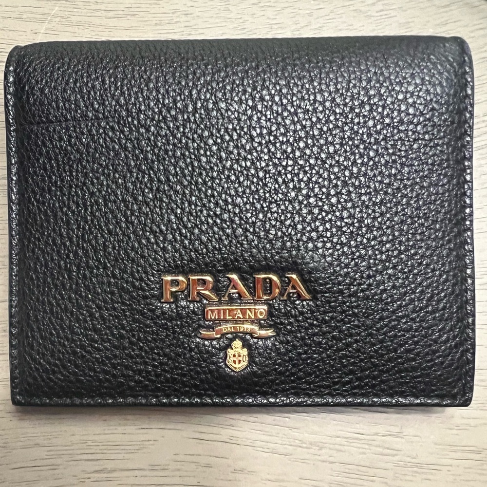 Prada small Saffiano wallet